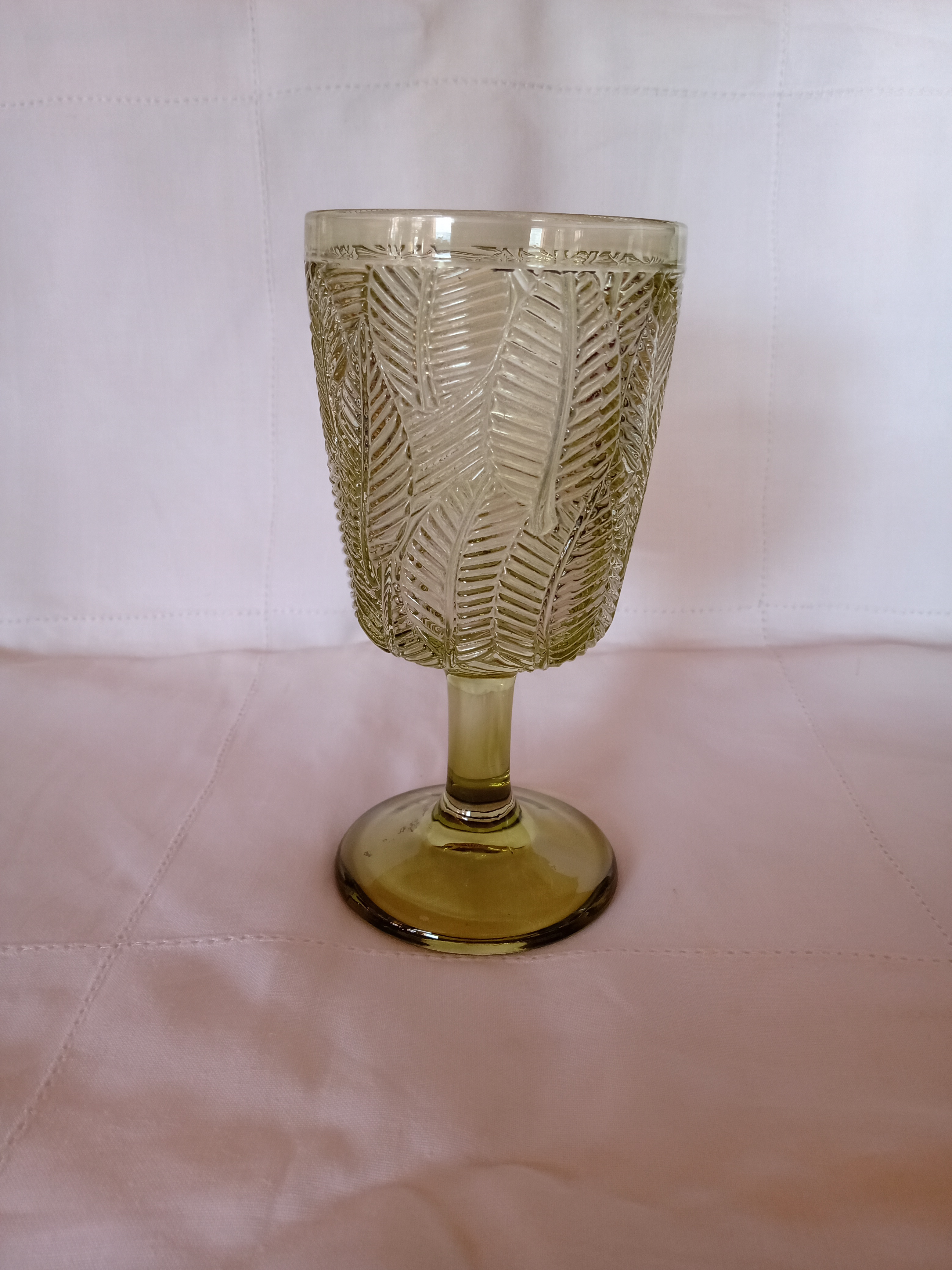 TAÇA DE ÁGUA VERDE FOLHA